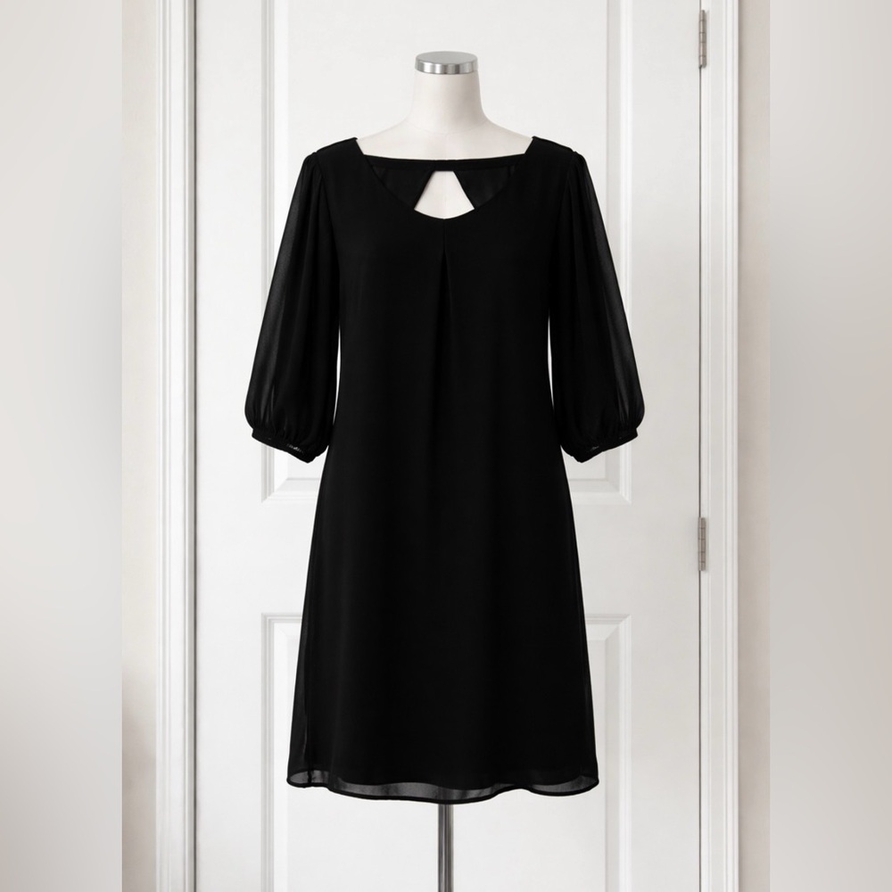 BCX Elegant Black Women's Dress